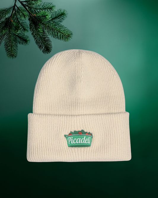 COZY WINTER WHITE HAT